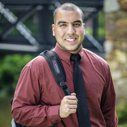 male student head shot