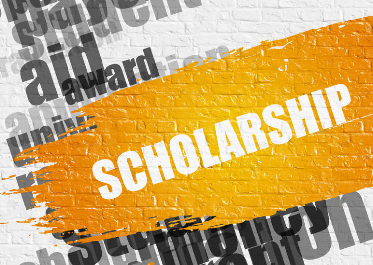 Scholarship on White Wall